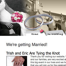 Wedding Website
